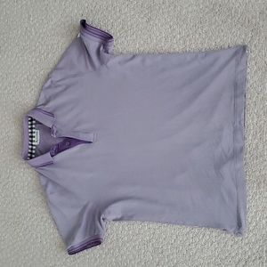 Aquascutum Lilac Polo Size Small
